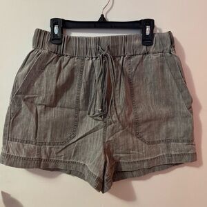 Casual Gray Women's Shorts